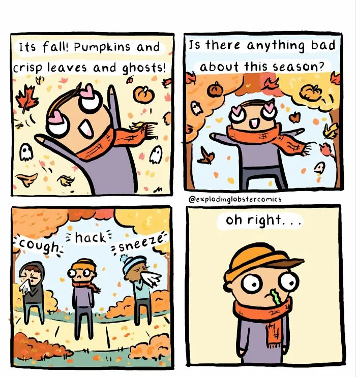 40 "Exploding Lobster" Comics That Might Make Your Halloween Spookier (And Funnier)