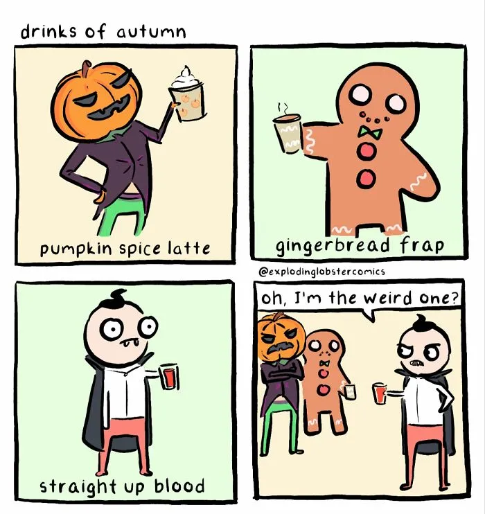 40 "Exploding Lobster" Comics That Might Make Your Halloween Spookier (And Funnier)