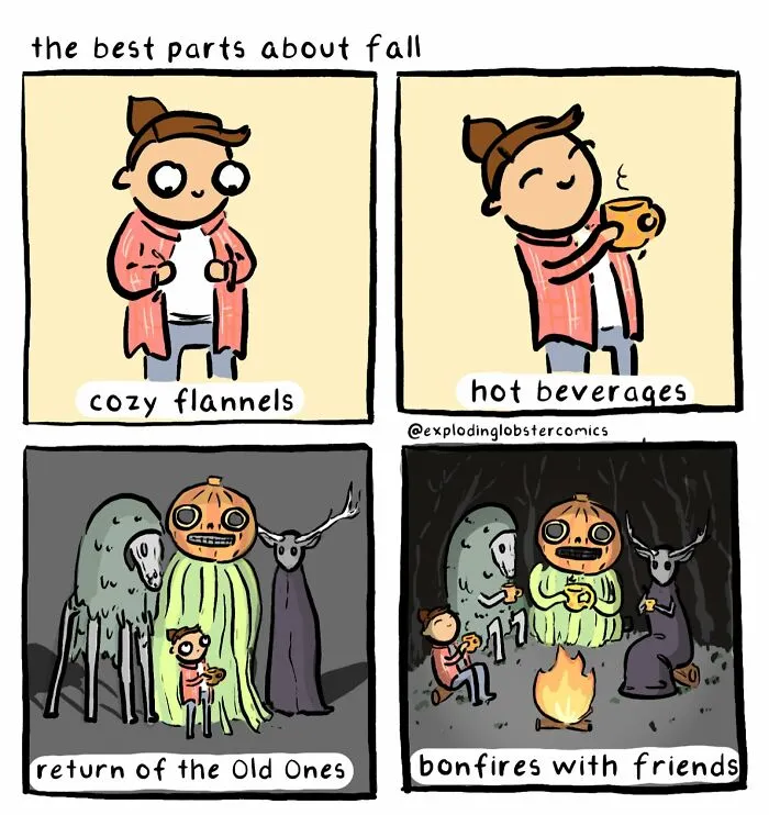 40 "Exploding Lobster" Comics That Might Make Your Halloween Spookier (And Funnier)