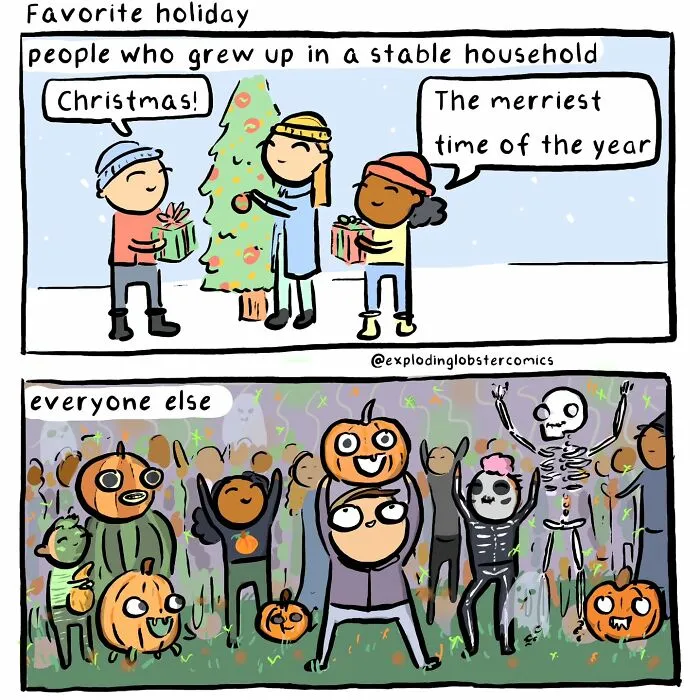40 "Exploding Lobster" Comics That Might Make Your Halloween Spookier (And Funnier)