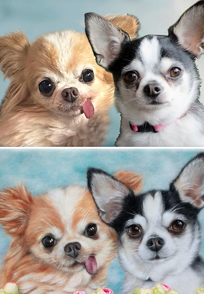 40 Handmade Pet Portraits That Capture Every Fluff And Whisker