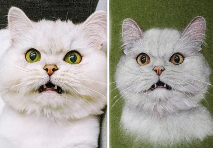 40 Handmade Pet Portraits That Capture Every Fluff And Whisker