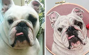 40 Handmade Pet Portraits That Capture Every Fluff And Whisker