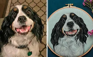 40 Handmade Pet Portraits That Capture Every Fluff And Whisker