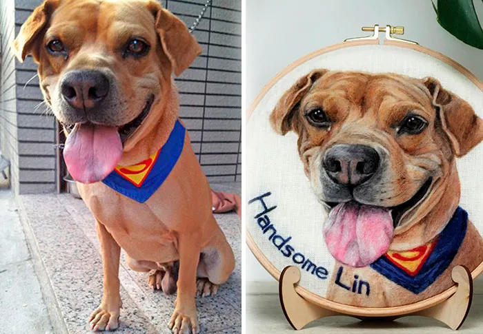 40 Handmade Pet Portraits That Capture Every Fluff And Whisker
