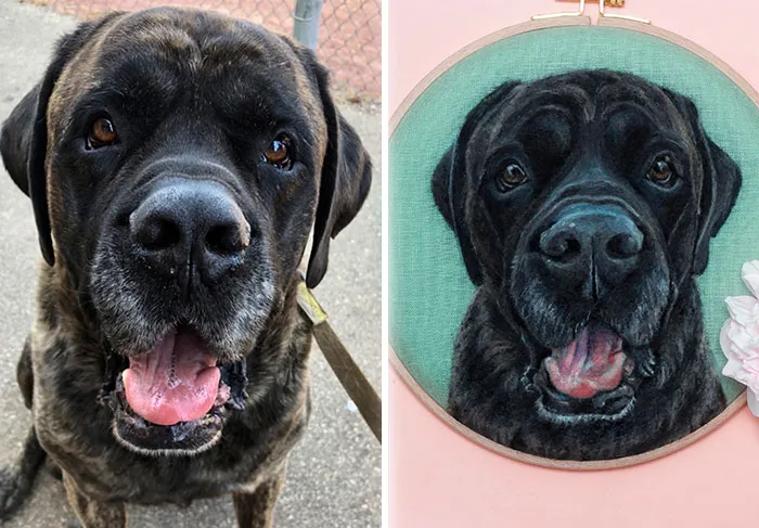 40 Handmade Pet Portraits That Capture Every Fluff And Whisker