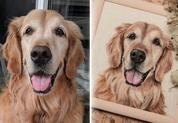 40 Handmade Pet Portraits That Capture Every Fluff And Whisker