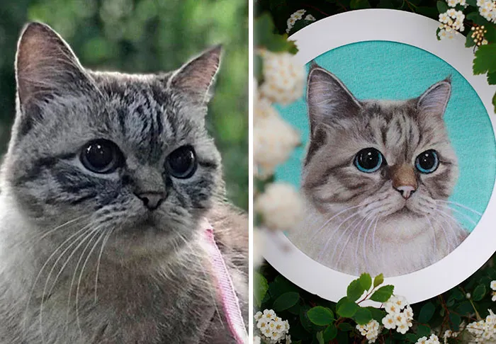 40 Handmade Pet Portraits That Capture Every Fluff And Whisker