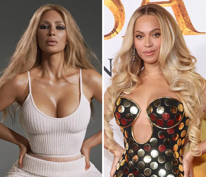 Kim Accused Of Beyoncé "Cosplay"