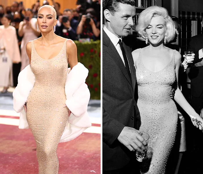 Kim’s Iconic Marilyn Monroe Moment At 2022 Met Gala