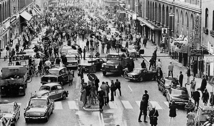 On One Particular Day, Sweden Had To Change Sides Of The Road Forever