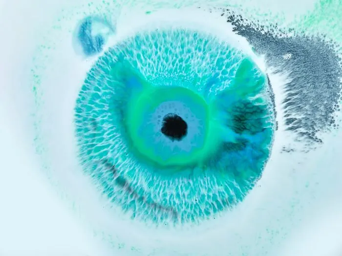 This Photographer Transforms Ink And Water Into Hypnotic Human-Iris Wonders (17 Pics)