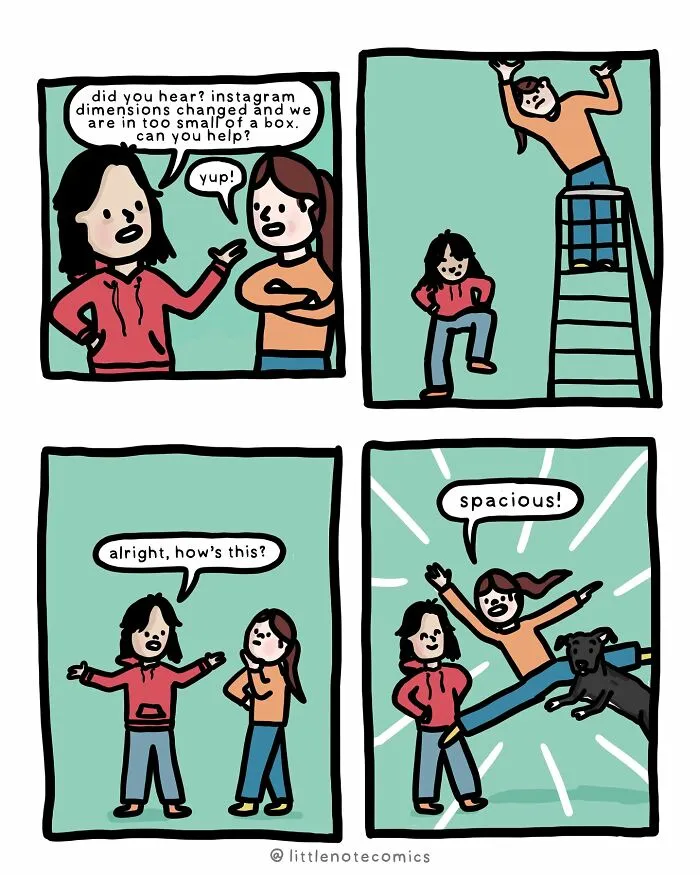 Artist Illustrates 21 Relatable And Cute Comics Featuring Relationship Quirks (New Pics)