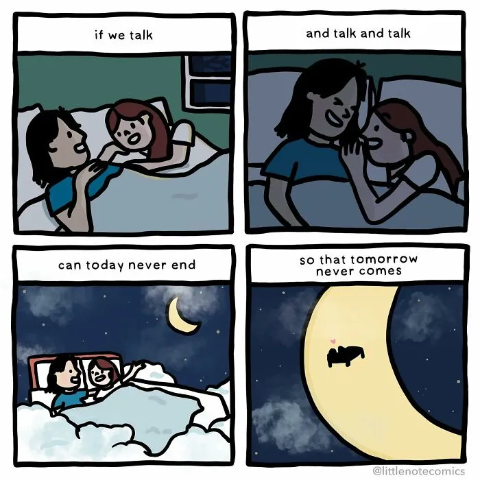 Artist Illustrates 21 Relatable And Cute Comics Featuring Relationship Quirks (New Pics)