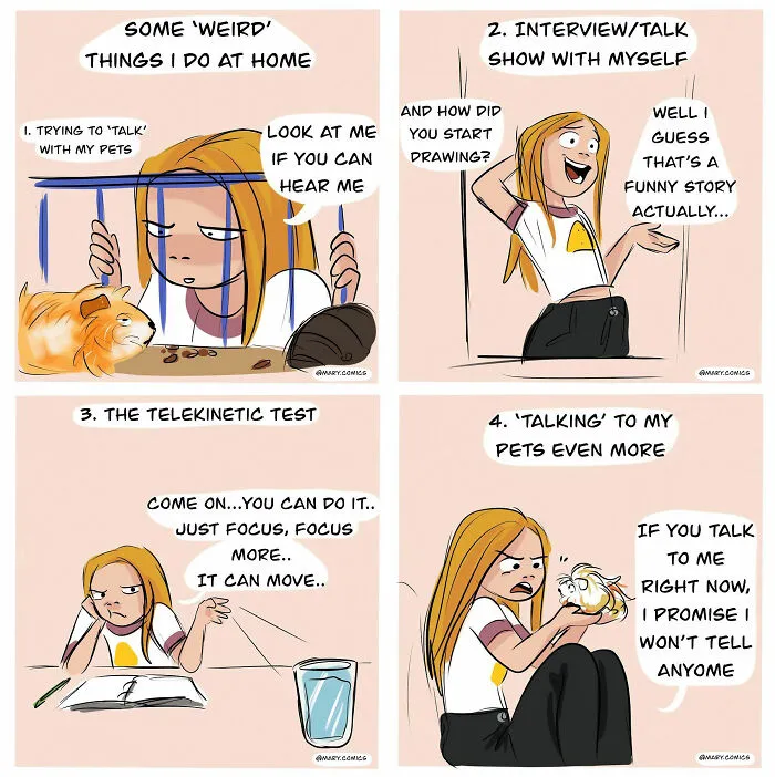 Artist Creates Comics Based On Funny And Relatable Moments From Her Life (30 New Pics)