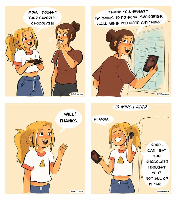 Artist Creates Comics Based On Funny And Relatable Moments From Her Life (30 New Pics)