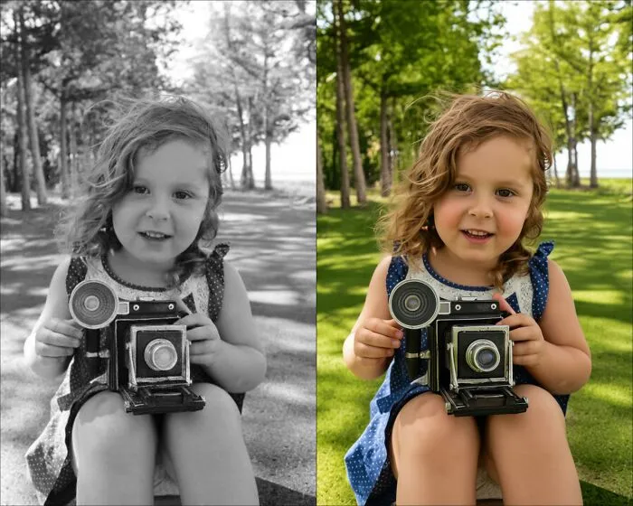 Colorization Artist Restores Color On Vintage Black-And-White Photographs (24 Pics)