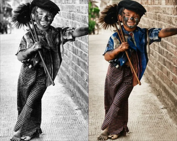 Colorization Artist Restores Color On Vintage Black-And-White Photographs (24 Pics)