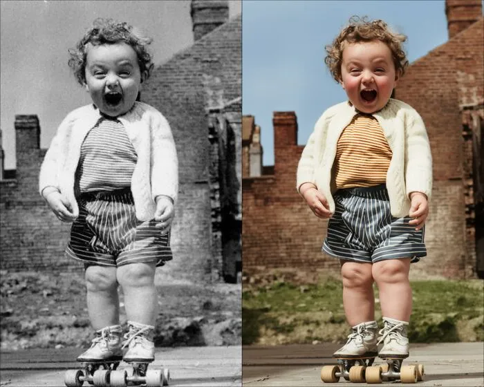 Colorization Artist Restores Color On Vintage Black-And-White Photographs (24 Pics)