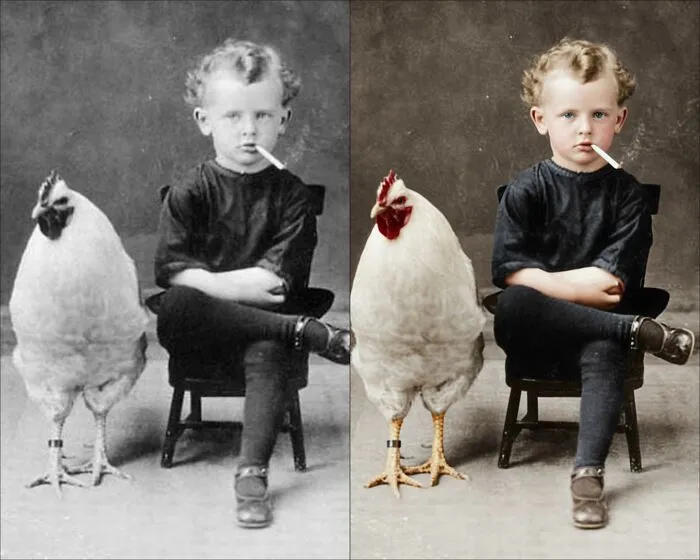 Colorization Artist Restores Color On Vintage Black-And-White Photographs (24 Pics)