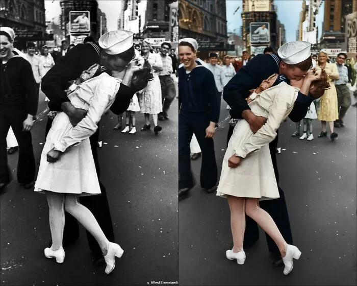 Colorization Artist Restores Color On Vintage Black-And-White Photographs (24 Pics)