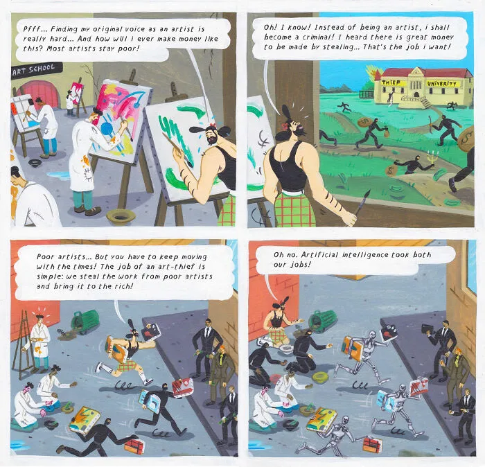 50 Comics By Brecht Vandenbroucke That Explore The Absurdity Of Modern Life With Humor