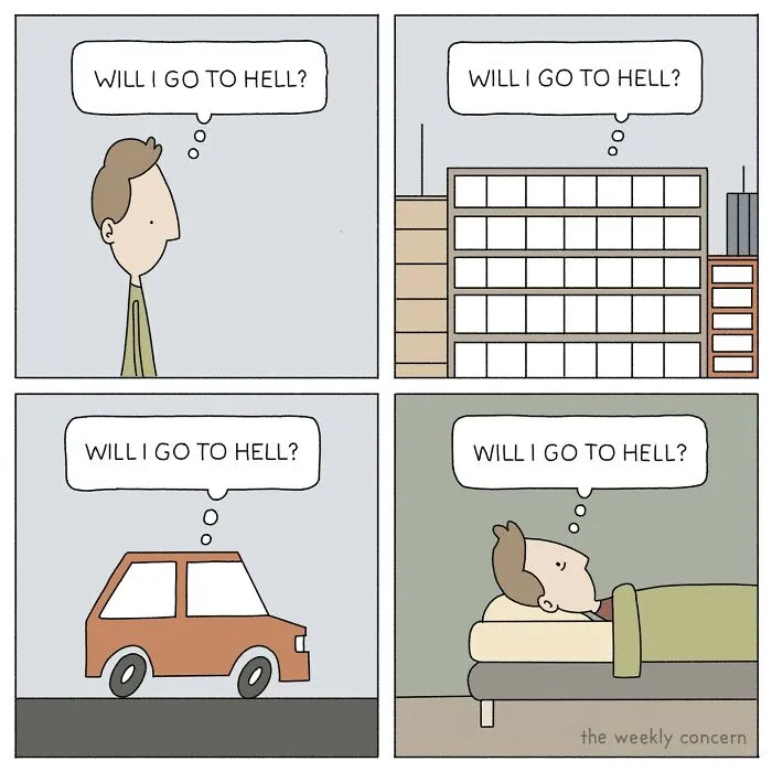 21 Clever Comics By Clark Roberts That Show How Weird (And Funny) Being Human Is