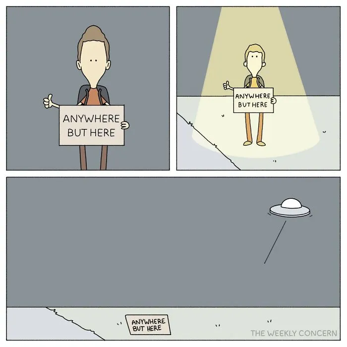 21 Clever Comics By Clark Roberts That Show How Weird (And Funny) Being Human Is