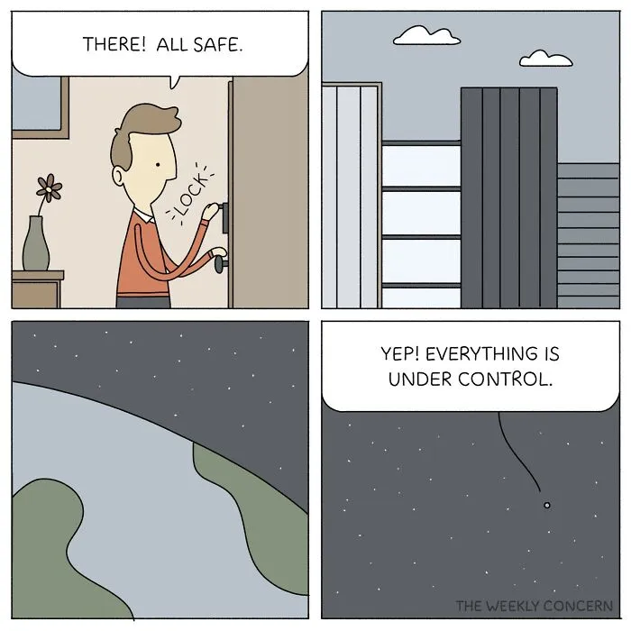 21 Clever Comics By Clark Roberts That Show How Weird (And Funny) Being Human Is