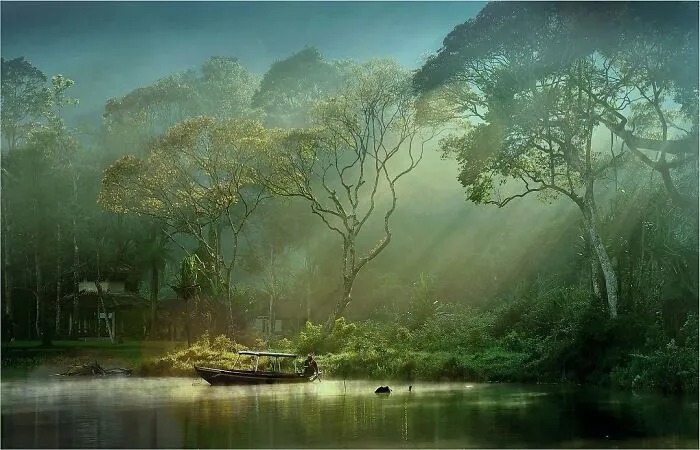 "Morning Activity", Situgunung, Indonesia