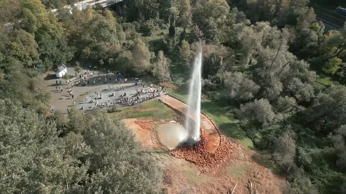 The Highest Cold Water Geyser