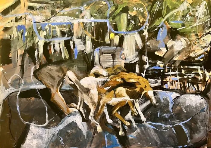 A City Of Endless Chaos - Artist Indranil Banerjee