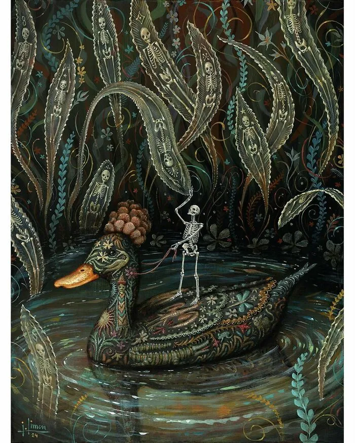 Artist Reveals What Lies Beneath The Surface In These Surreal Paintings (24 Pics)