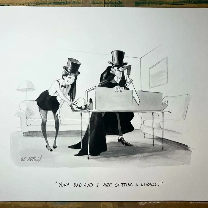 35 Hilarious Comics With Unexpected Twists And Turns, By “The New Yorker” Cartoonist (New Pics)