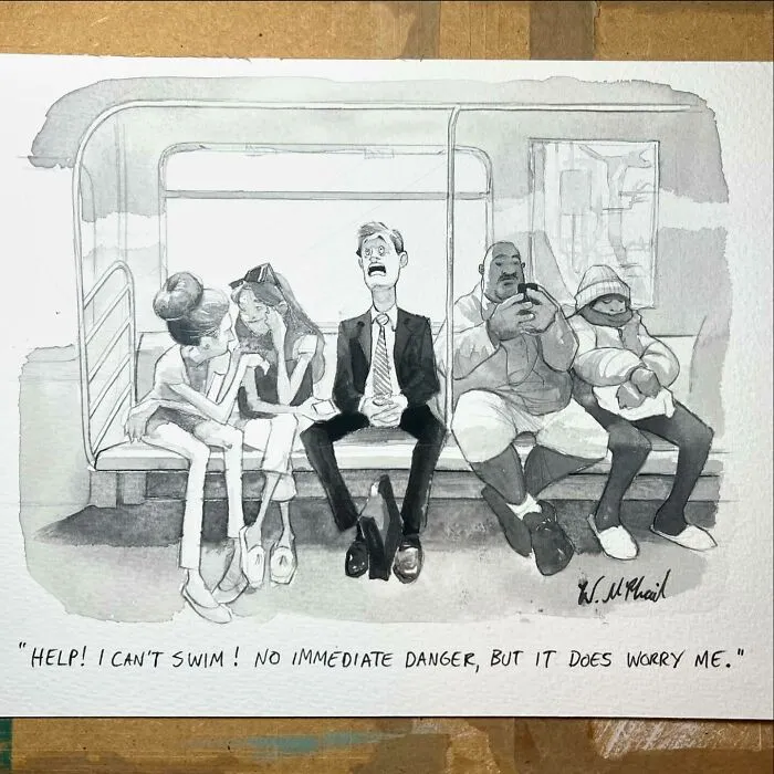 35 Hilarious Comics With Unexpected Twists And Turns, By “The New Yorker” Cartoonist (New Pics)