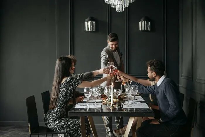 Would you rather attend a dinner where everyone speaks in perfect unison or one where no one ever blinks?