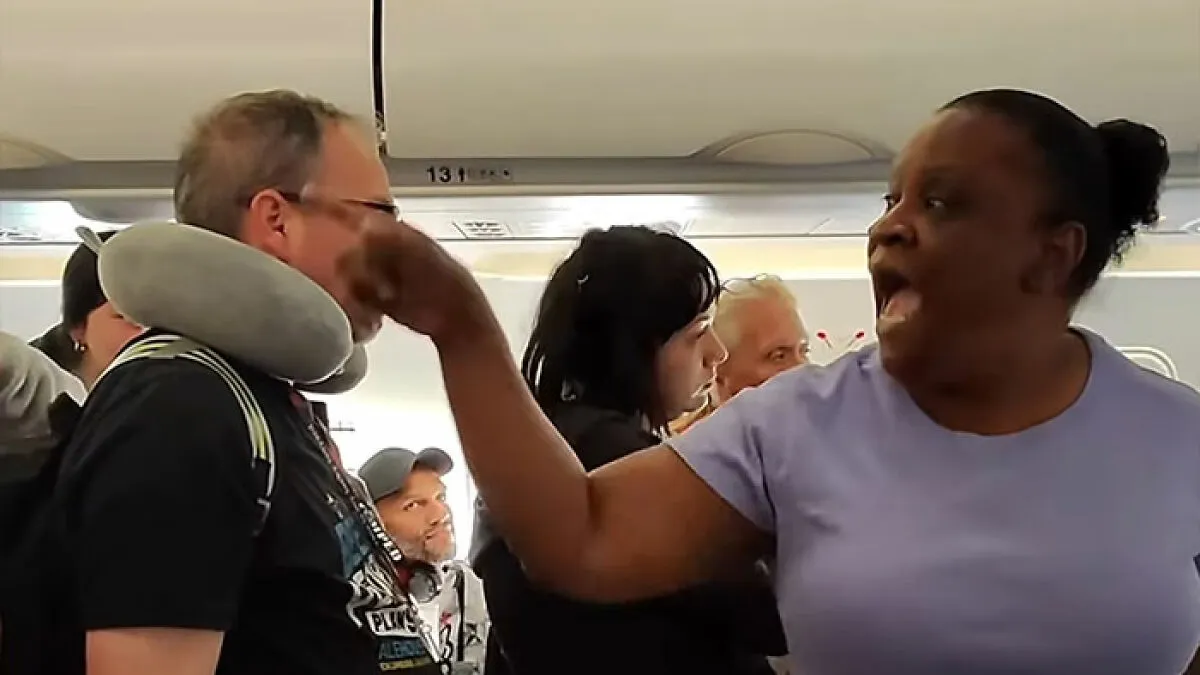 "Insufferable": Outrage As Woman Refuses To Let Passengers Exit Until Her Daughter Goes First