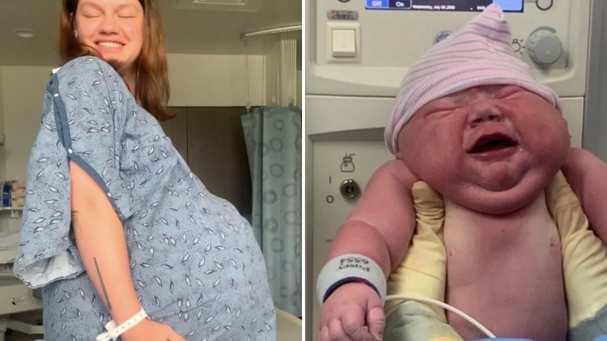 Mom Goes Viral After Delivering Baby Who Broke Hospital Record: "Absolutely Horrifying"