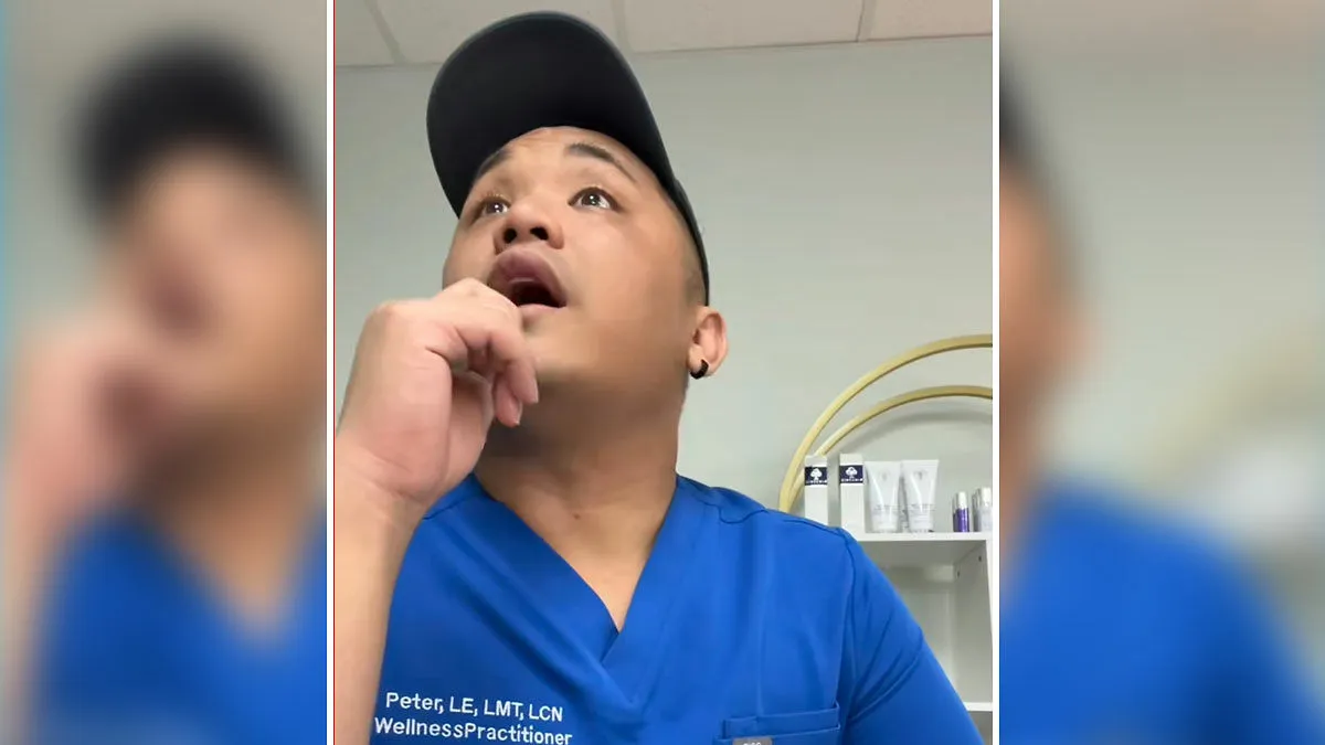 Aesthetician's "Disgusting" Interaction With Man Who Lied On His Booking Goes Viral
