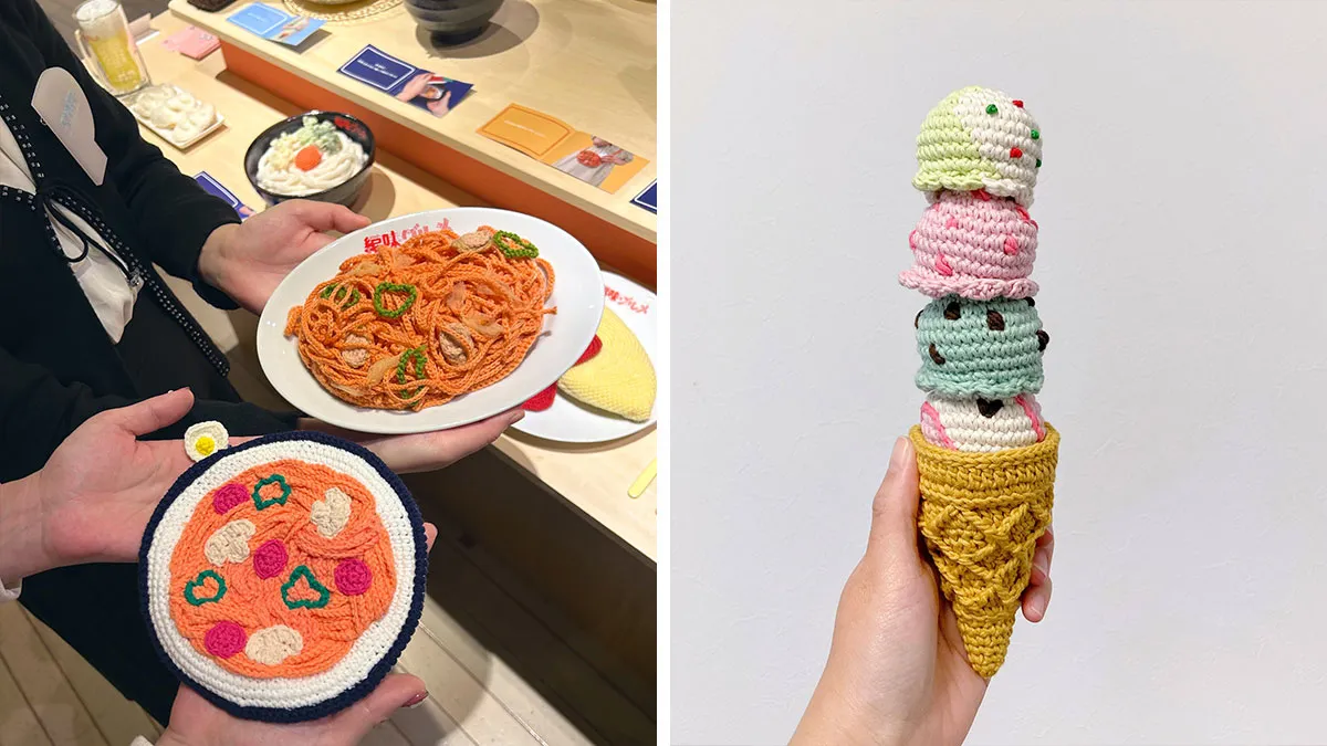 This Artist From Japan Uses Crochet To Turn Familiar Foods Into Surprising Accessories (17 Pics)