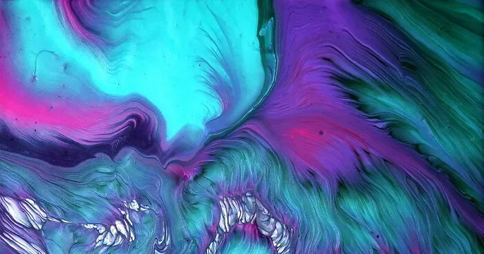 Giving Paint A Second Chance: Calm And Relaxing Acrylic Pour