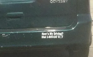 50 Clever And Hilarious Bumper Stickers People Snapped On The Road
