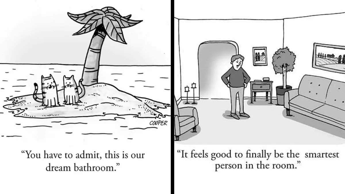 Artist Behind “The New Yorker” Cartoons Shares 50 Clever Takes On Daily Life