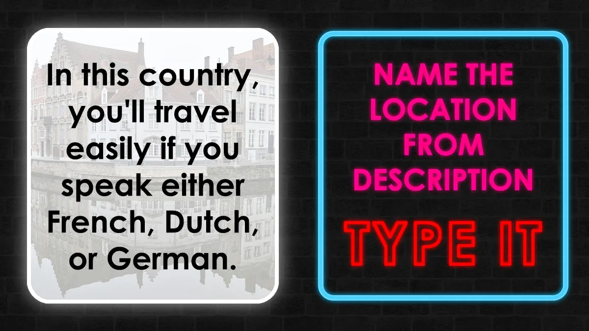 The Ultimate Geography Quiz: Prove You Can Name All 31 Places From A Description