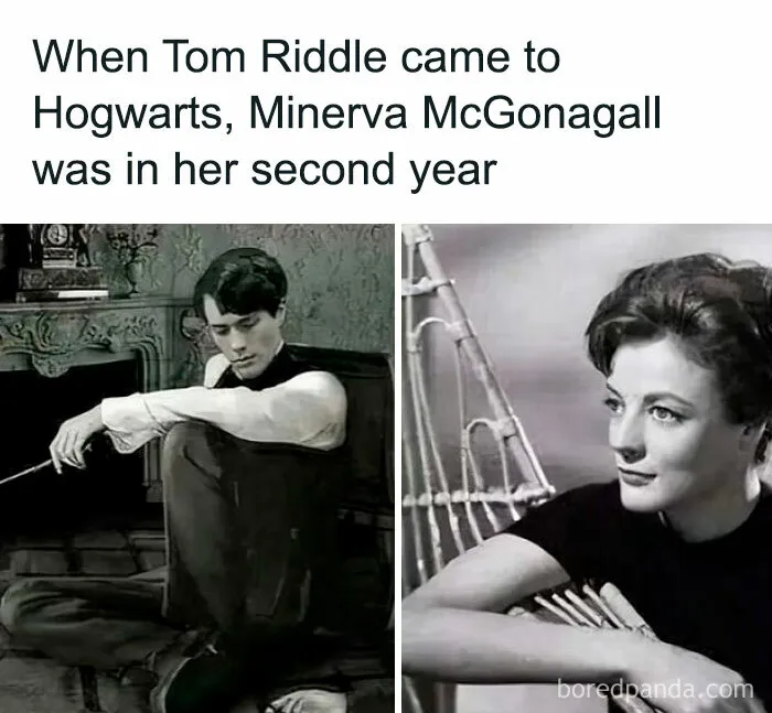 In The Same Time In Hogwarts. Minerva's Beautiful
