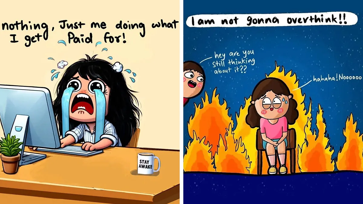This Indian Artist Made 50 Simple Yet Deeply Relatable Comics About Everyday Feelings