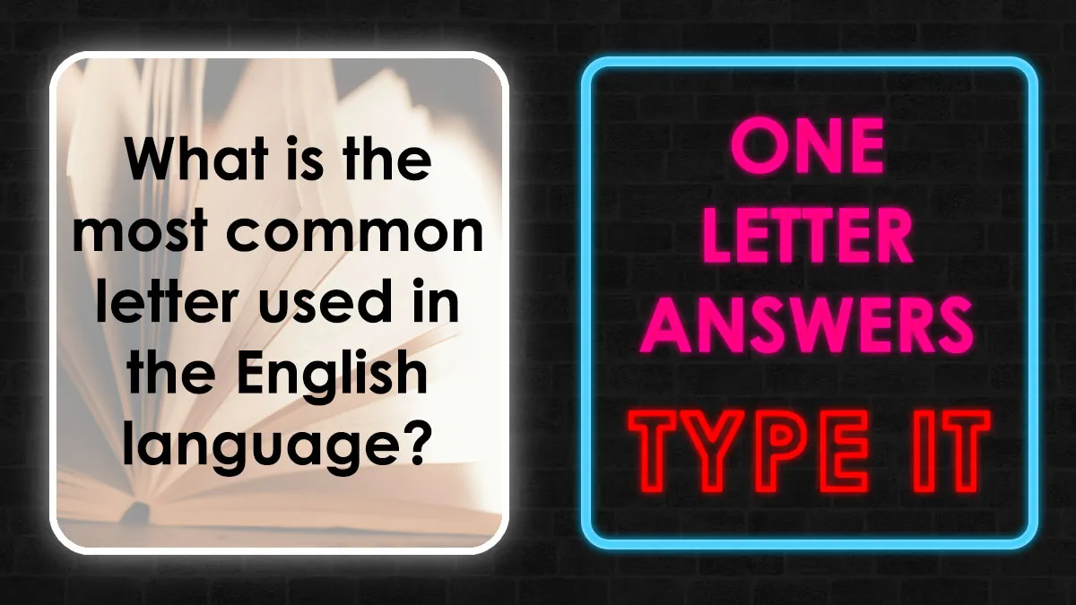 If You Can Answer All 26 Questions In This One-Letter Quiz, Your English Skills Are Off The Charts