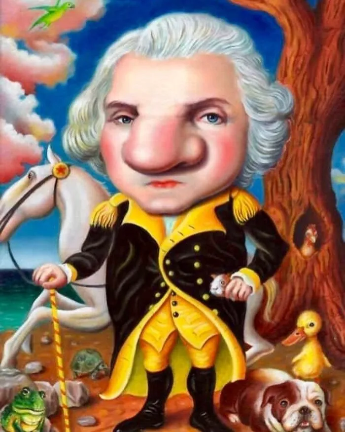 25 Playful, Surreal Paintings That Transform Famous Faces Into Fun Characters By JC Bravo