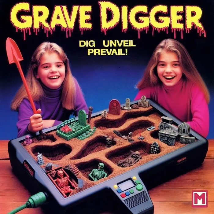 Grave Digger Crypt Raiding Game By Marppo
