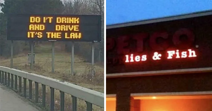 50 Funniest Burnt-Out Signs That Sent The Wrong Message